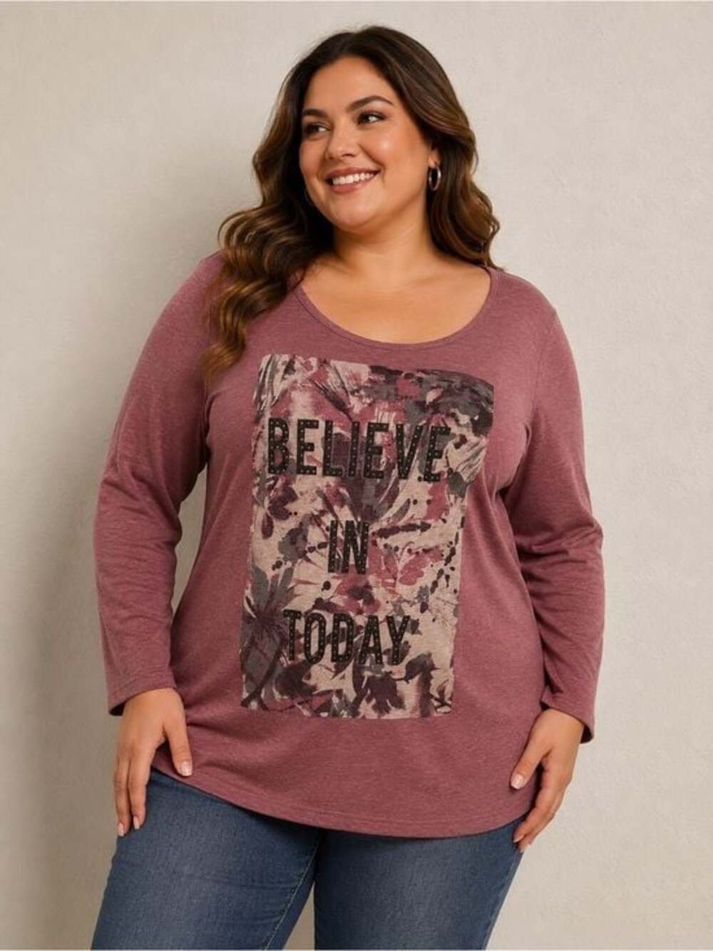 Womens avenue plus size 18/20 top lavender/ purple color 1A